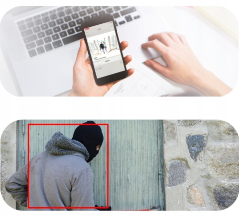 KAMERA WIFI OBROTOWA 3MP 2K Z PODĄŻANIEM OBIEKTU DETEKCJĄ RUCHU I AUDIO USB