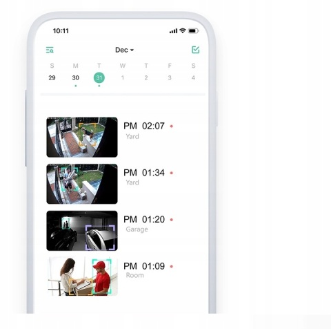 KAMERA WIFI OBROTOWA 3MP 2K Z PODĄŻANIEM OBIEKTU DETEKCJĄ RUCHU I AUDIO USB