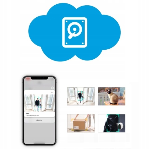 KAMERA WIFI OBROTOWA 3MP 2K Z PODĄŻANIEM OBIEKTU DETEKCJĄ RUCHU I AUDIO USB