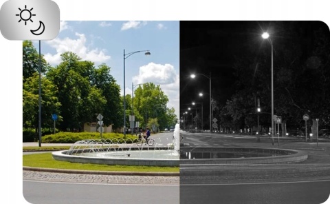 KAMERA ZEWNETRZNA IP WIFI 4MPx 2K+ PODCZERWIEŃ 30M DETEKCJA RUCHU BIAŁA