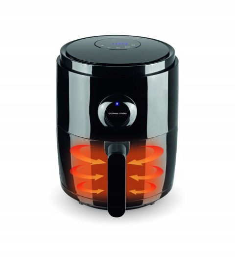 KOMBI XXL 3L CYFROWA FRYTOWNICA BEZTŁUSZCZOWA Z EKRANEM DOTYKOWYM CZARNA