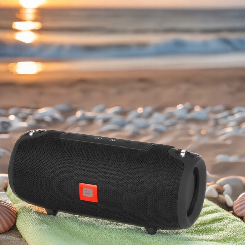 MOCNY GŁOŚNIK BLUETOOTH BLOW 2X6W RADIO FM USB/SD 2000MAH, KOMPAKTOWY