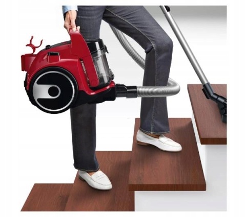 Mocny nowoczesny bardzo wydajny odkurzacz bezworkowy Bosch 700W 9M