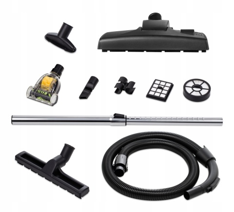 ODKURZACZ CYKLONOWY BEZWORKOWY KERCH XTREME 3999W 2L TURBOSZCZOTKA MOCNY