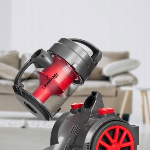 ODKURZACZ CYKLONOWY BEZWORKOWY TURBOSZCZOTKA 4000W REGULACJA MOCY ZWIJACZ