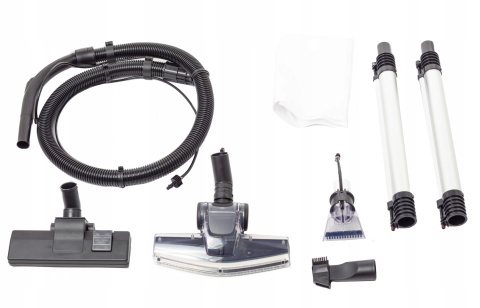 ODKURZACZ PIORĄCY RIWALL HARTMANN V2 DO DYWANÓW TAPICERKI WĄSKA SSAWKA MOCN