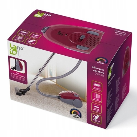 ODKURZACZ WORKOWY TRADYCYJNY DO DYWANÓW PANELI MOCNY 800W + WORKI GRATIS