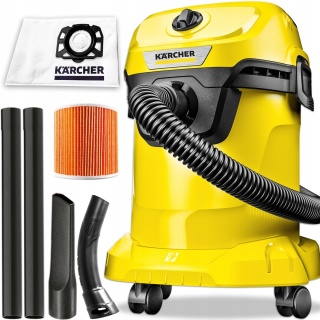 ORYGINALNY ODKURZACZ BEZWORKOWY UNIWERSALNY WD3 KARCHER NADMUCH TURBO XXXXL