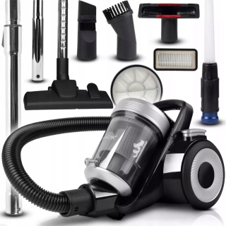 Odkurzacz CYKLONOWY MALTEC Bezworkowy LEKKI MOCNY CICHY 4000W