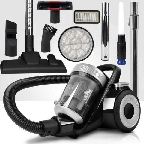 Odkurzacz CYKLONOWY MALTEC Bezworkowy LEKKI MOCNY CICHY 4000W