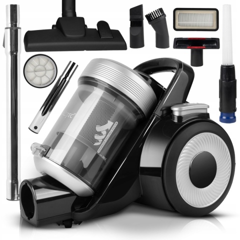 Odkurzacz CYKLONOWY MALTEC Bezworkowy LEKKI MOCNY CICHY 4000W