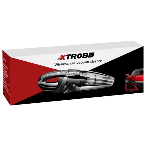 Odkurzacz Ręczny Samochodowy Bezprzewodowy Mocny Akumulatorowy + Końcówki