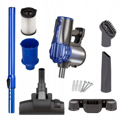 Odkurzacz pionowy, przewodowy mocny MPM MOD-34 600W 0,7L CYKLONOWY