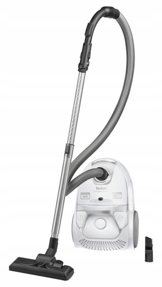 Odkurzacz tradycyjny workowy Tefal Compact Power TW3927 900W mocny biały
