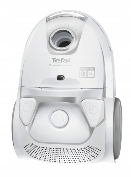 Odkurzacz tradycyjny workowy Tefal Compact Power TW3927 900W mocny biały