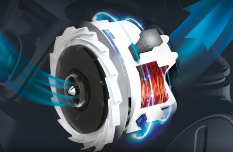 Odkurzacz tradycyjny workowy Tefal Compact Power TW3927 900W mocny biały