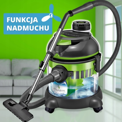 Odkurzacz z filtrem wodnym bezworkowy MPM Aquarian MOD-30 HEPA 2400W