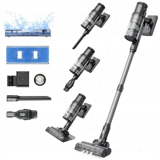 PROSCENIC P11 Mopping Odkurzacz pionowy 35kPa 400W 1L MOPUJĄCY SZCZOTKA LED