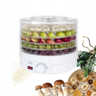 SUSZARKA TEESA TSA3030 - ZDROWE SUSZENIE GRZYBÓW, OWOCÓW I ZIÓŁ 8 STOPNI