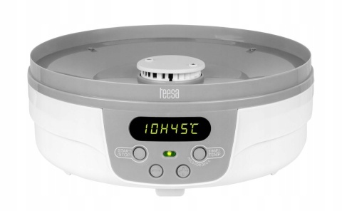 SUSZARKA TEESA TSA3031: ZDROWE SUSZENIE OWOCÓW, GRZYBÓW I ZIÓŁ, 250W 5KG