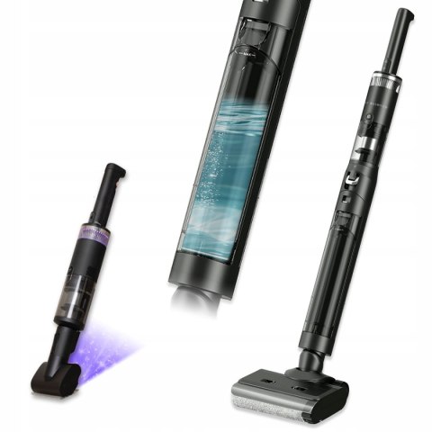 Myjący Odkurzacz Bezprzewodowy Typhoon 7W1 Uv Mop 150Aw 290W Cyklonowy