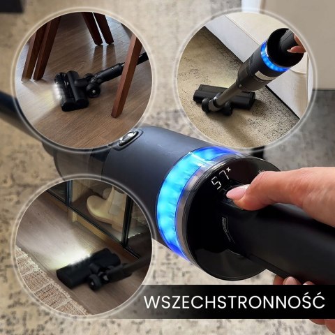 Myjący Odkurzacz Bezprzewodowy Typhoon 7W1 Uv Mop 150Aw 290W Cyklonowy