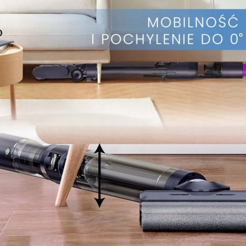 Myjący Odkurzacz Bezprzewodowy Typhoon 7W1 Uv Mop 150Aw 290W Cyklonowy