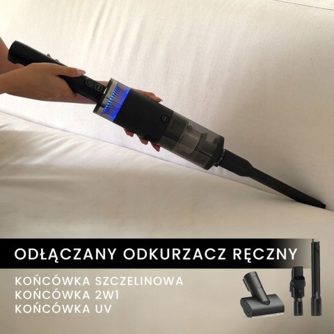 Myjący Odkurzacz Bezprzewodowy Typhoon 7W1 Uv Mop 150Aw 290W Cyklonowy