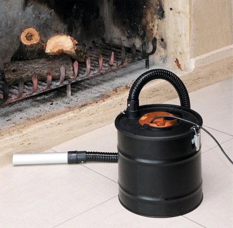 Odkurzacz Do Popiołu Kominka 800W 18L Dmuchawa Filtr Hepa I Materiałowy