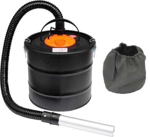 Odkurzacz Do Popiołu Kominka 800W 18L Dmuchawa Filtr Hepa I Materiałowy