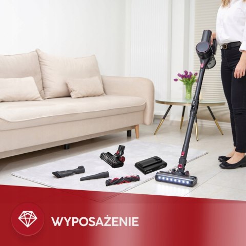 Odkurzacz Pionowy Bezprzewodowy Mpm Mod-72 400W Lcd Dotykowa Goflex 45Min