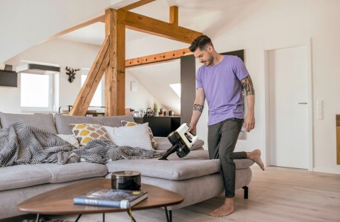 Odkurzacz Pionowy Karcher Vc4 Bezprzewodowy 21,6V 30 Min Do Małych Mieszkań