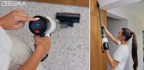 Odkurzacz Pionowy Zeegma Zonder Klaar Base 3W1 250W Bezprzewodowy