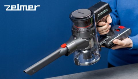 Odkurzacz Pionowy Zelmer Zsvc825 Wojtek 25,2V 3 Prędkości Ręczny Led Hepa