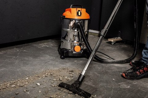 Odkurzacz Przemysłowy Neo 1400W 30L Z Gniazdem I Filtr Hepa I Dmuchawa