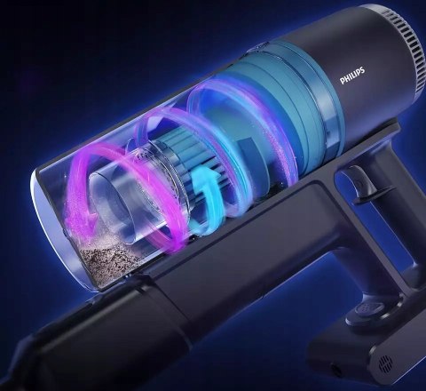 Odkurzacz Bezprzewodowy Philips Xc3031 2W1 Power Cyclone 8 Led Ręczny 60Min