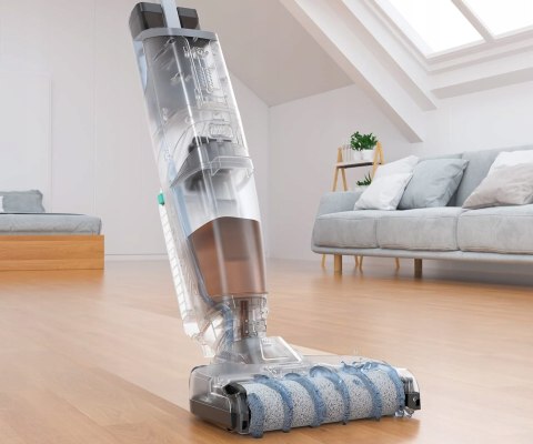 Odkurzacz Bezprzewodowy Tesvor R5 Pro 4W1 - Odkurzanie I Mopowanie 13000Pa