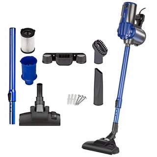 Odkurzacz Pionowy 2W1 Mpm Bezworkowy 600W Lekki Filtr Epa Cyklonowy Ręczny