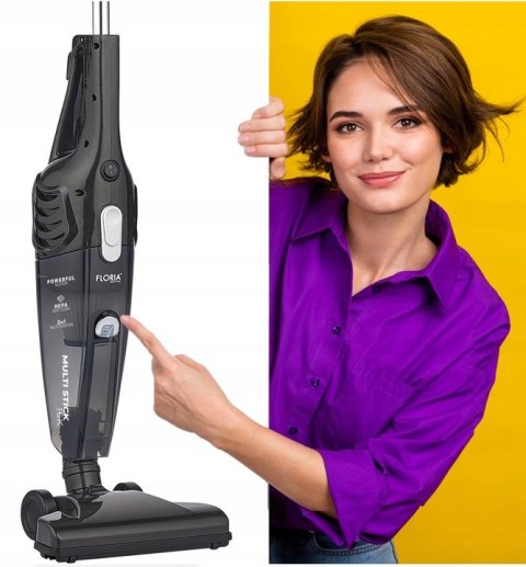 Odkurzacz Pionowy Bezworkowy Floria 800W 16000Pa Hepa 1,2L 5M 2W1