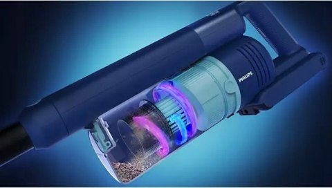 Odkurzacz Pionowy Philips 5000 Aqua 3W1 Led Do Sierści Ręczny 60Min Hepa