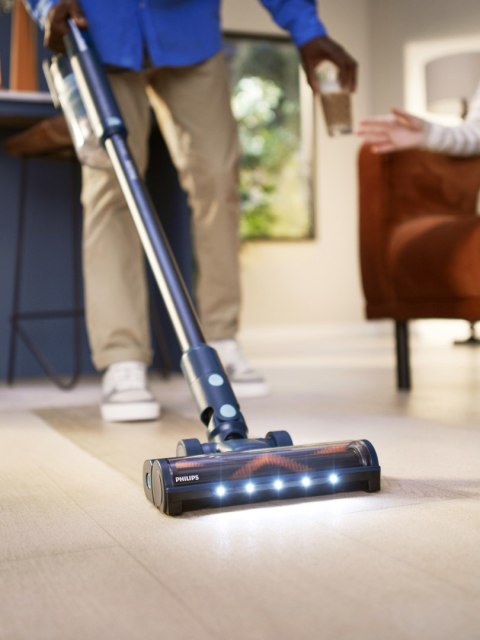 Odkurzacz Pionowy Philips 5000 Aqua 3W1 Led Do Sierści Ręczny 60Min Hepa