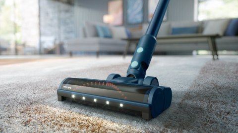 Odkurzacz Pionowy Philips 5000 Aqua 3W1 Led Do Sierści Ręczny 60Min Hepa