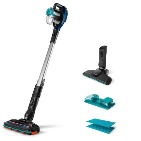 Odkurzacz Pionowy Philips Aqua 5000 Fc6719/01 Bezprzewodowy Z Funkcją Mycia