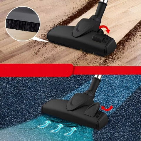 Odkurzacz Pionowy Retoo Powerclean Or1080 600W Bezworkowy 2W1 Z Akcesoriami