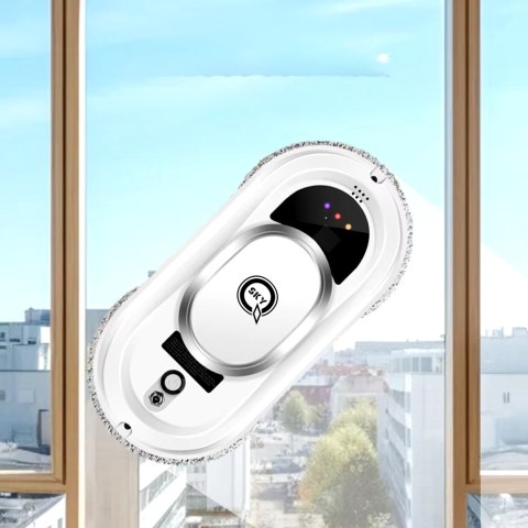 Automatyczny Robot Do Mycia Okien I Luster Z Pilotem I Liną Asekuracyjną