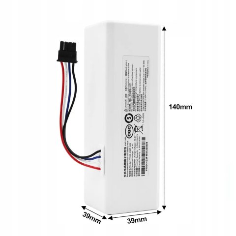 Bateria 2600Mah 14,4V Do Xiomi Mi Robot Mop 1C - Duża Moc I Trwałość
