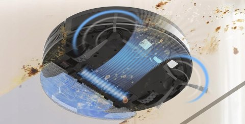 Odkurzacz 2W1 Ulternic D5s Pro 3000Pa - Inteligentna Nawigacja, Dywan