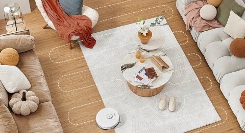 Roborock S8 White 6000Pa Robot Sprzątający 2W1 Odkurzanie I Mopowanie 400Ml