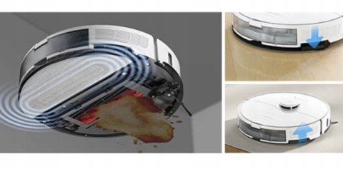 Roborock S8 White 6000Pa Robot Sprzątający 2W1 Odkurzanie I Mopowanie 400Ml