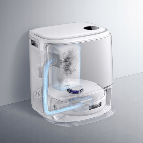 Robot Freo 12000Pa 2W1 Z 1080P Kamerą, Auto Opróżnianie I Stacją Bazową